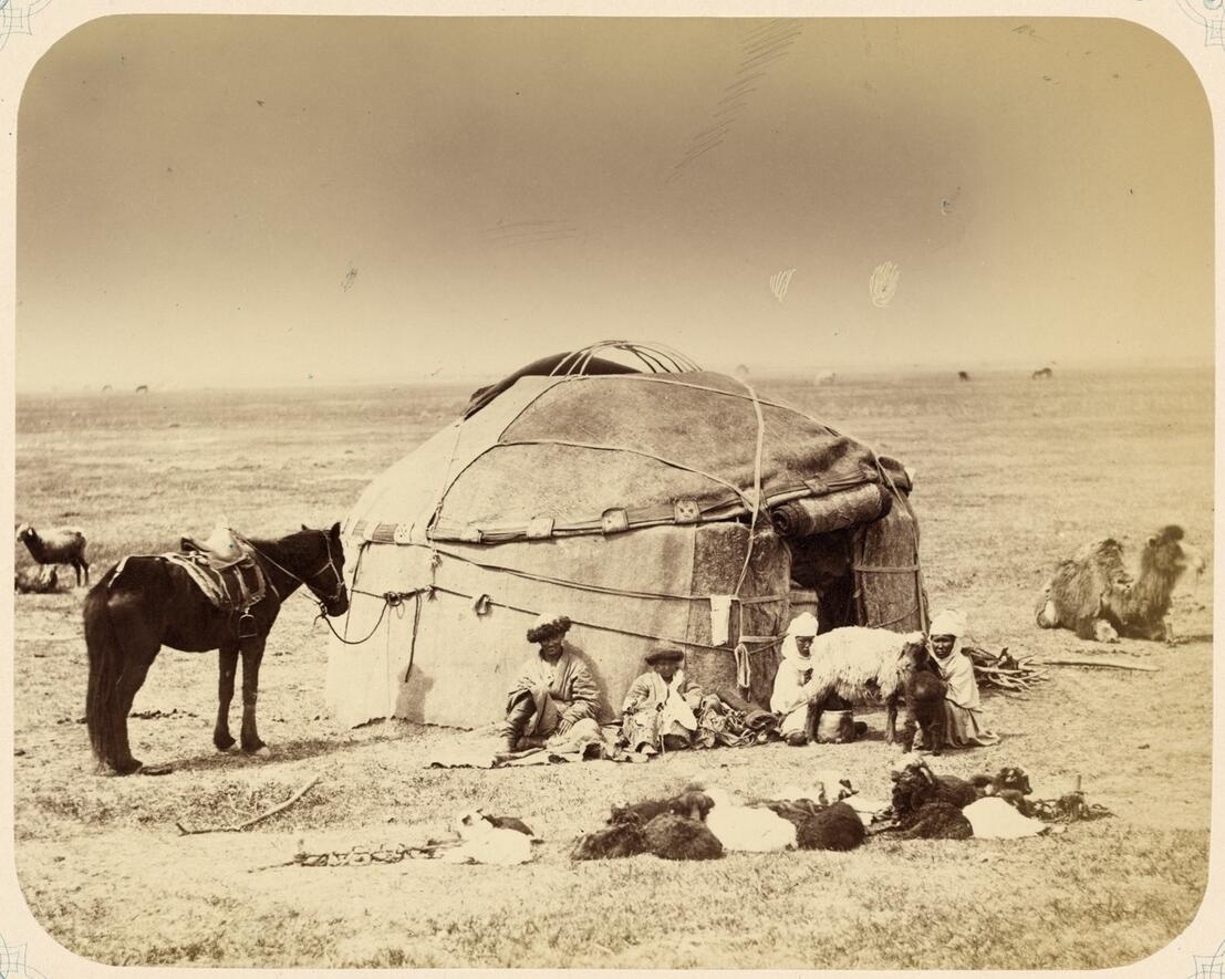 Kasakher in traditional herb in the 1860s