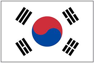 REPUBLIC OF KOREA State Flag